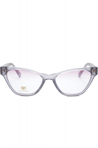 Chiara Ferragni - Occhiali da vista in celluloide cat eye per ragazza grigio -