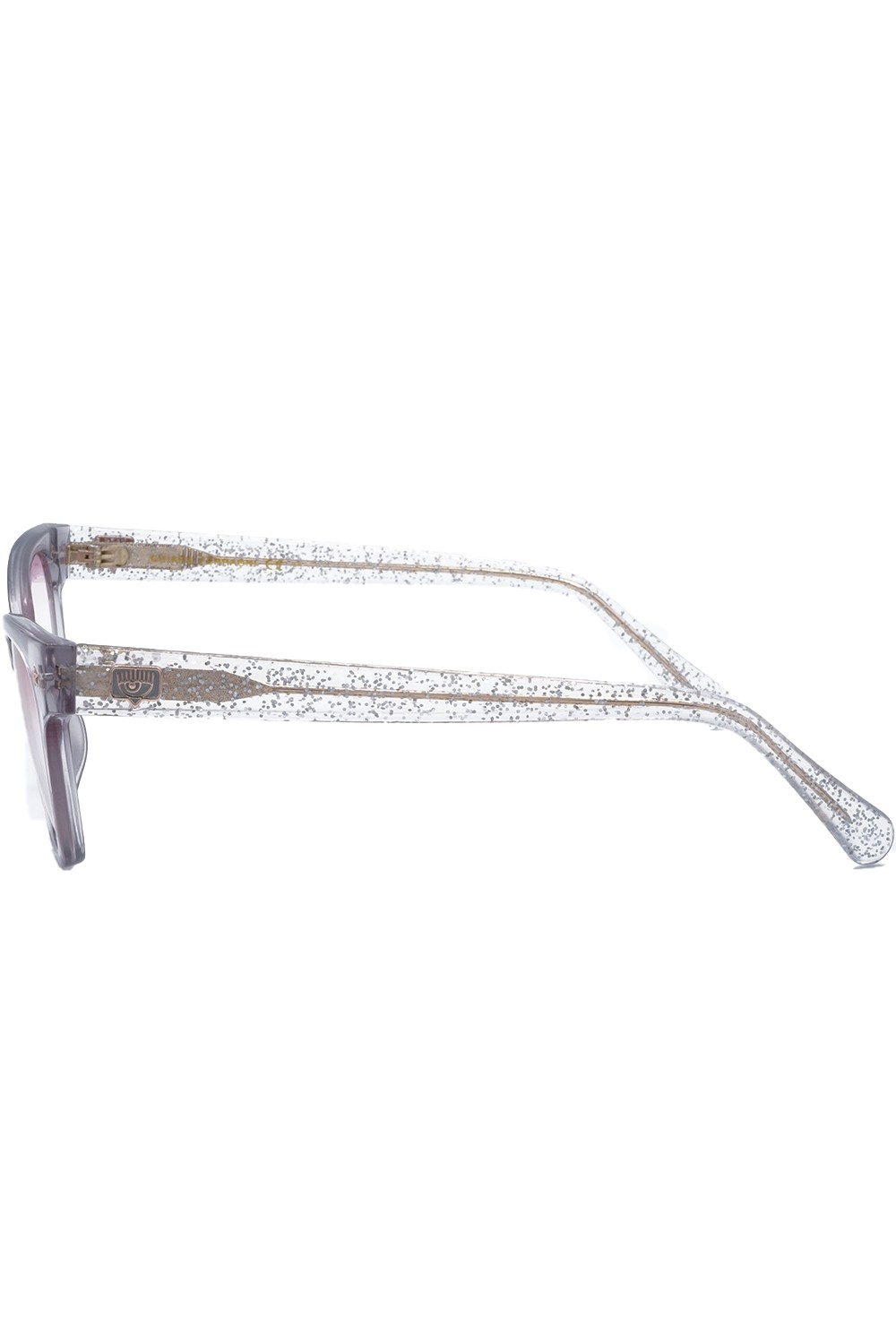 Chiara Ferragni - Occhiali da vista in celluloide cat eye per ragazza grigio -