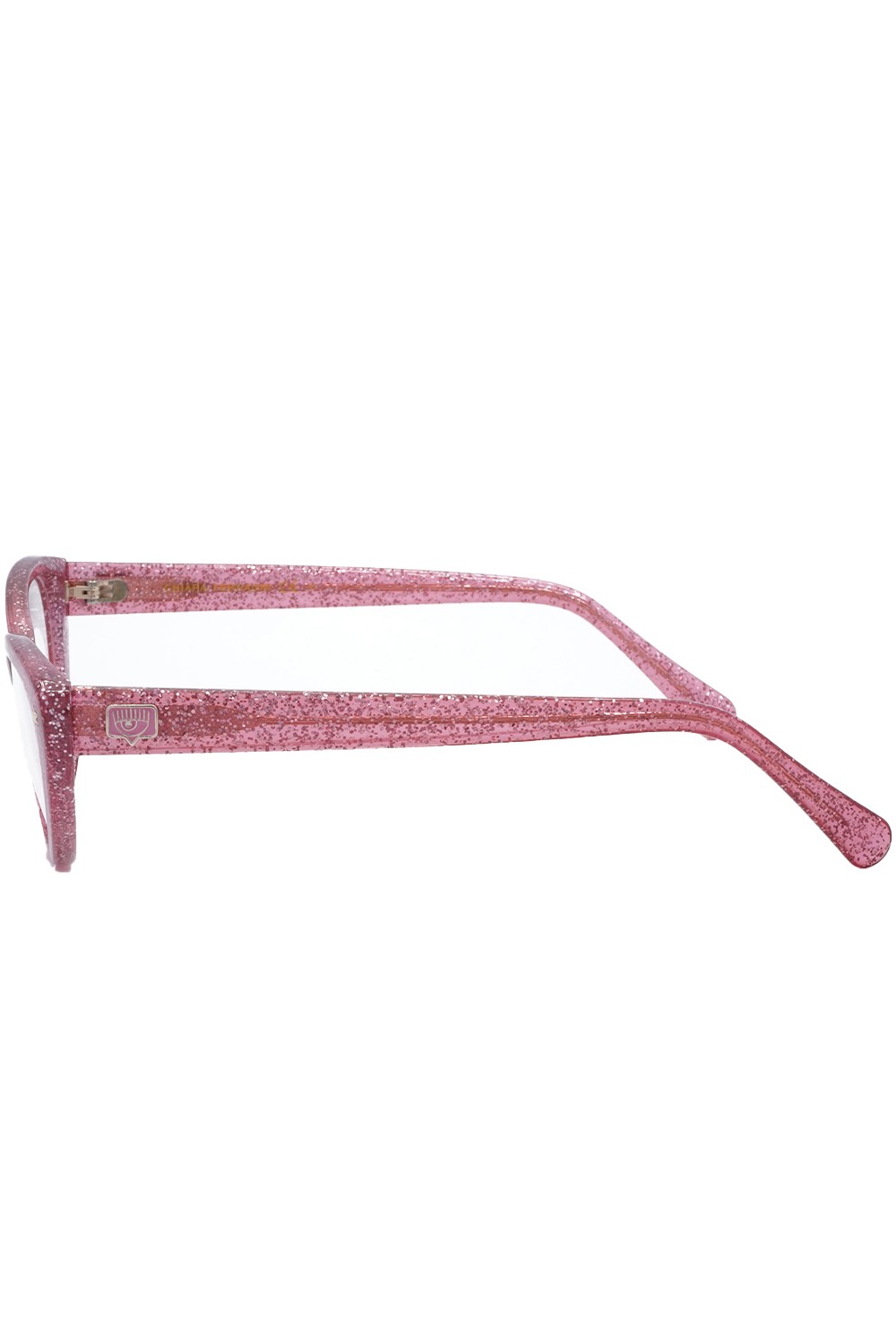 Chiara Ferragni - Occhiali da vista in celluloide cat eye per ragazza rosa -