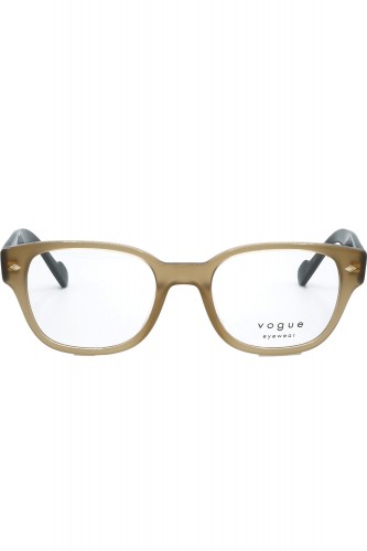 Vogue - Occhiali da vista in celluloide squadrati unisex tortora - VO5529 W900 2