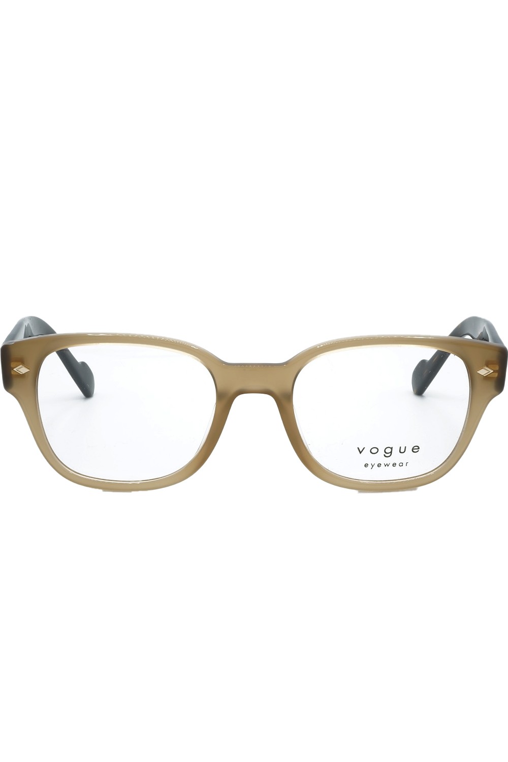 Vogue - Occhiali da vista in celluloide squadrati unisex tortora - VO5529 W900