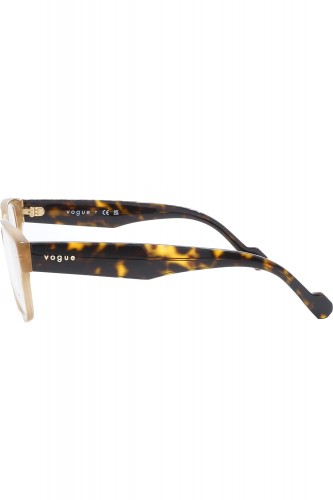 Vogue - Occhiali da vista in celluloide squadrati unisex tortora - VO5529 W900