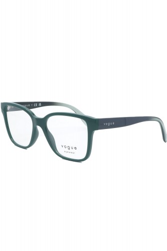 Vogue - Occhiali da vista in celluloide squadrati per donna verde - VO5452 3050