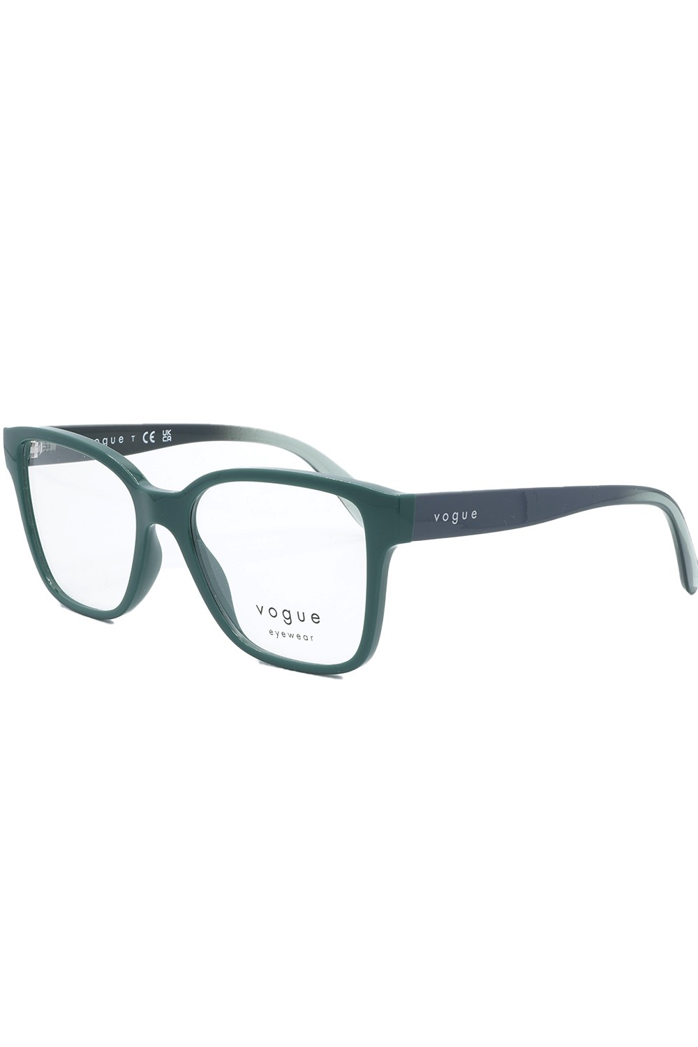 Vogue - Occhiali da vista in celluloide squadrati per donna verde - VO5452 3050