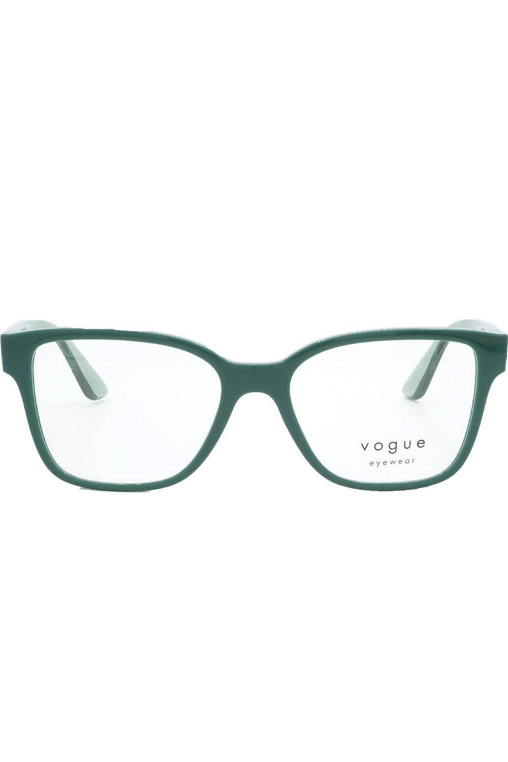 Vogue - Occhiali da vista in celluloide squadrati per donna verde - VO5452 3050