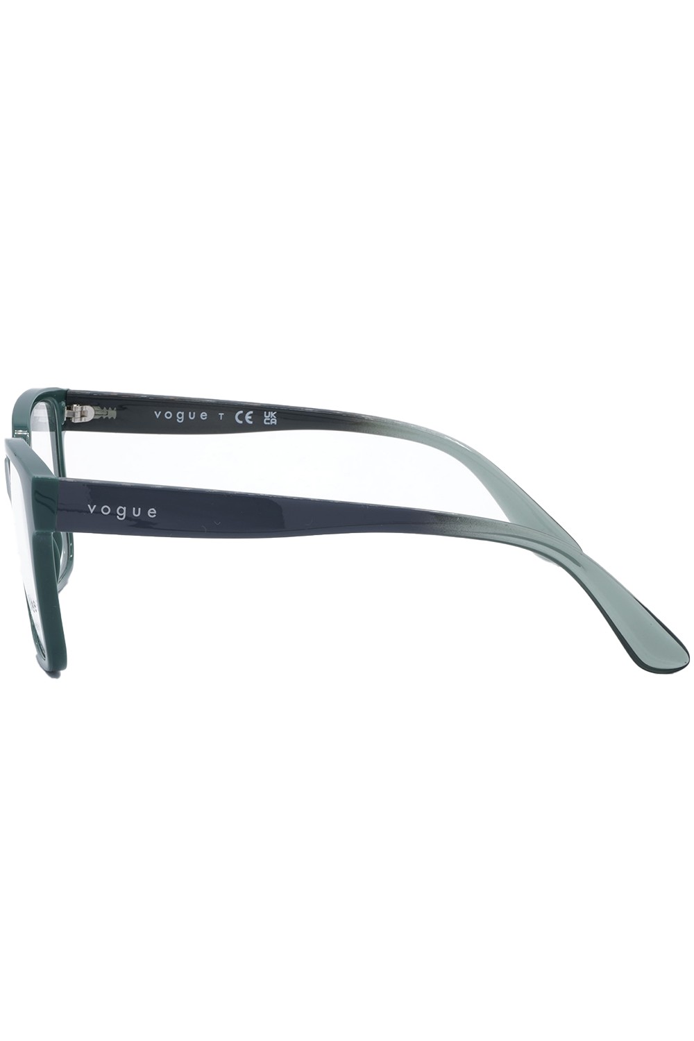 Vogue - Occhiali da vista in celluloide squadrati per donna verde - VO5452 3050