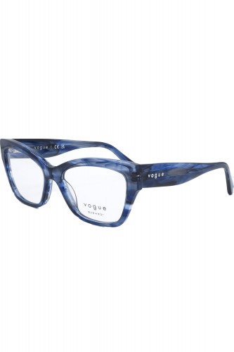 Vogue - Occhiali da vista in celluloide cat eye per donna blu - VO5523 3087