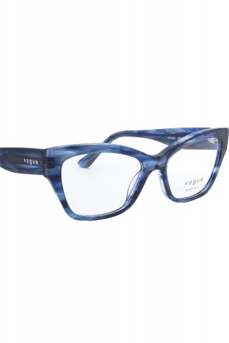 Vogue - Occhiali da vista in celluloide cat eye per donna blu - VO5523 3087