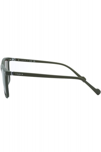 Vogue - Occhiali da sole in celluloide rettangolari per uomo verde - VO5493S