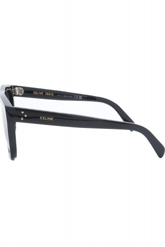 Celine - Occhiali da sole in celluloide squadrati unisex nero - CL40256I 01D