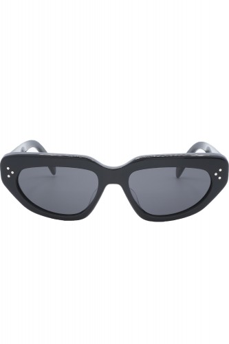 Celine - Occhiali da sole in celluloide cat eye per donna nero - CL40273U 01A