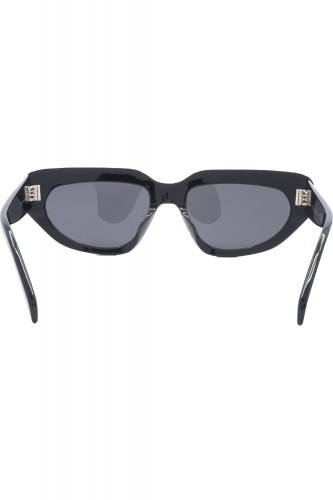 Celine - Occhiali da sole in celluloide cat eye per donna nero - CL40273U 01A