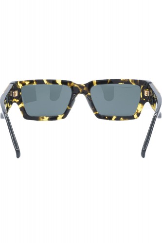 Versace - Occhiali da sole in celluloide rettangolari unisex tartarugato - 4459