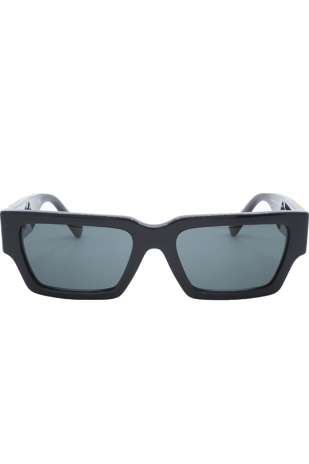 Versace - Occhiali da sole in celluloide rettangolari unisex nero - 4459 GB1/87