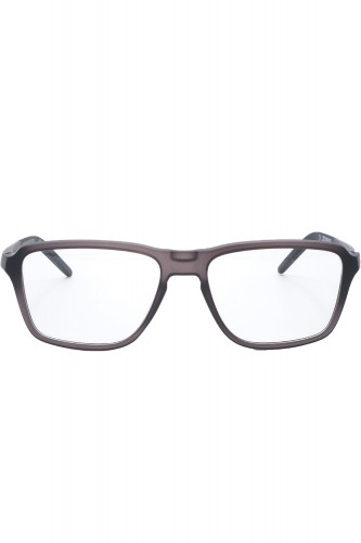 TF Occhiali - Occhiali da vista con clip solare in celluloide squadrati per