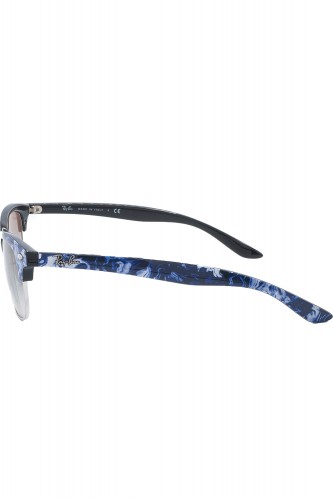 Ray-Ban - Occhiali da sole combinati cat eye per donna blu - 4132 833/32