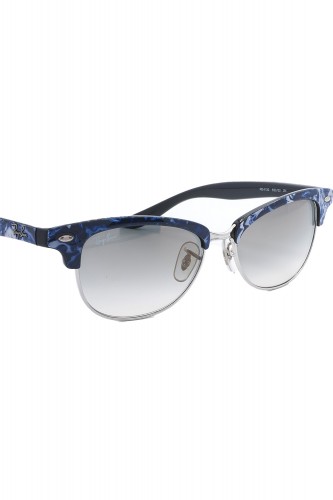 Ray-Ban - Occhiali da sole combinati cat eye per donna blu - 4132 833/32