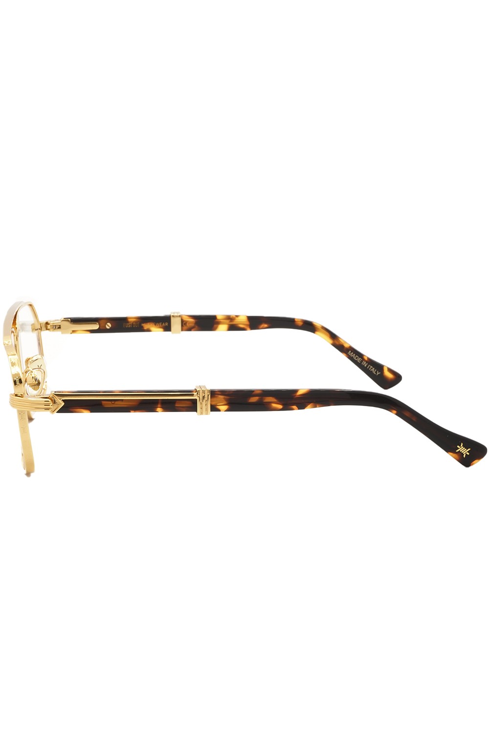 Bust Out - Occhiali da vista in metallo rettangolari unisex oro - BORIS ORO