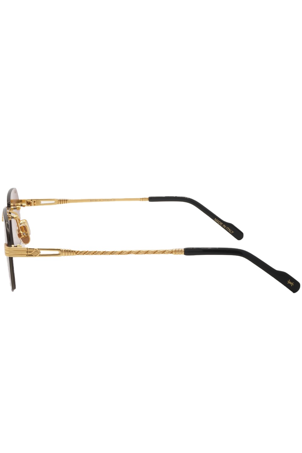 Bust Out - Occhiali da sole glasant in metallo rettangolari unisex oro - TRAVIS