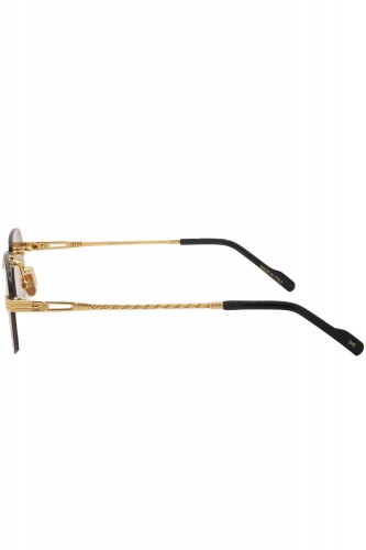 Bust Out - Occhiali da sole glasant in metallo rettangolari unisex oro - TRAVIS