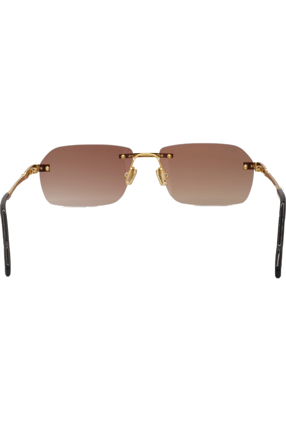 Bust Out - Occhiali da sole glasant in metallo rettangolari unisex oro - TRAVIS
