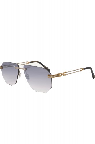 Bust Out - Occhiali da sole glasant in metallo squadrati unisex oro - RAMOS