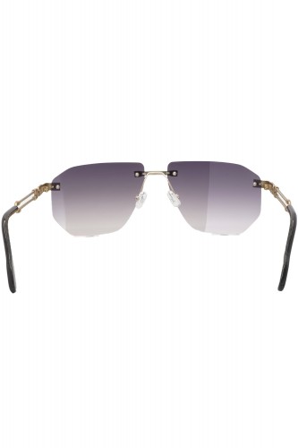 Bust Out - Occhiali da sole glasant in metallo squadrati unisex oro - RAMOS