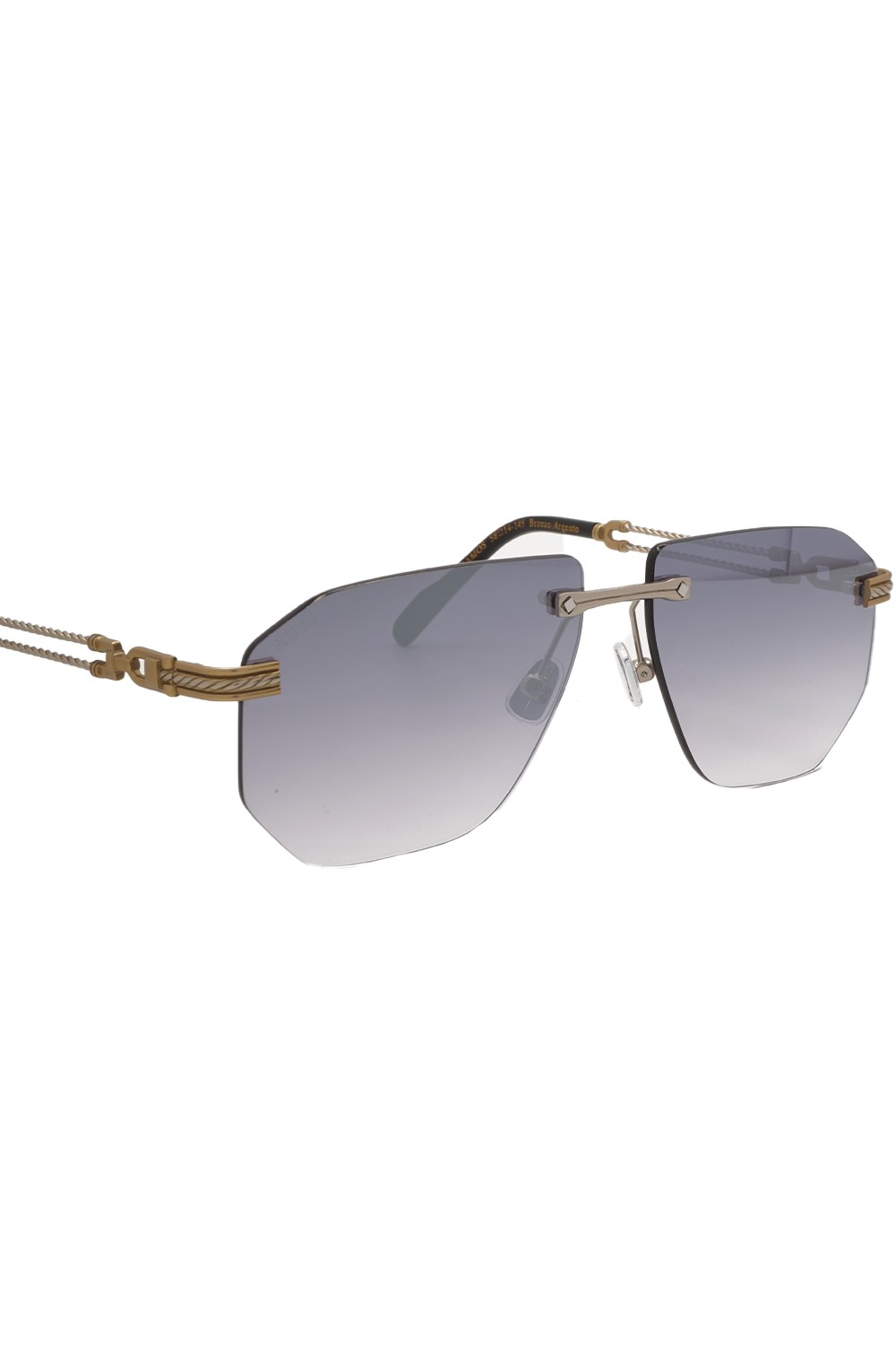 Bust Out - Occhiali da sole glasant in metallo squadrati unisex oro - RAMOS