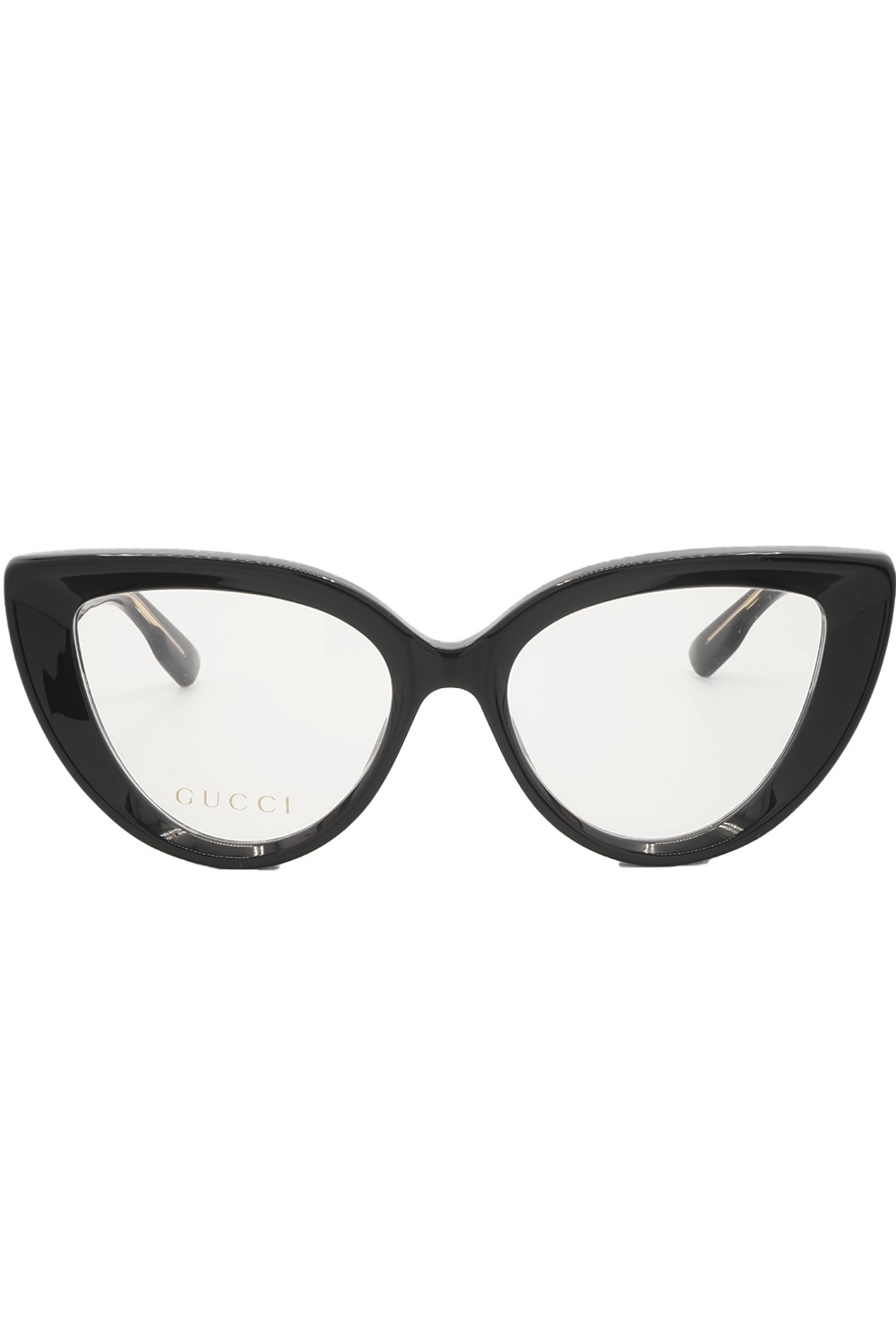 Gucci - Occhiali da vista in celluloide cat eye per donna nero - GG1530O 001