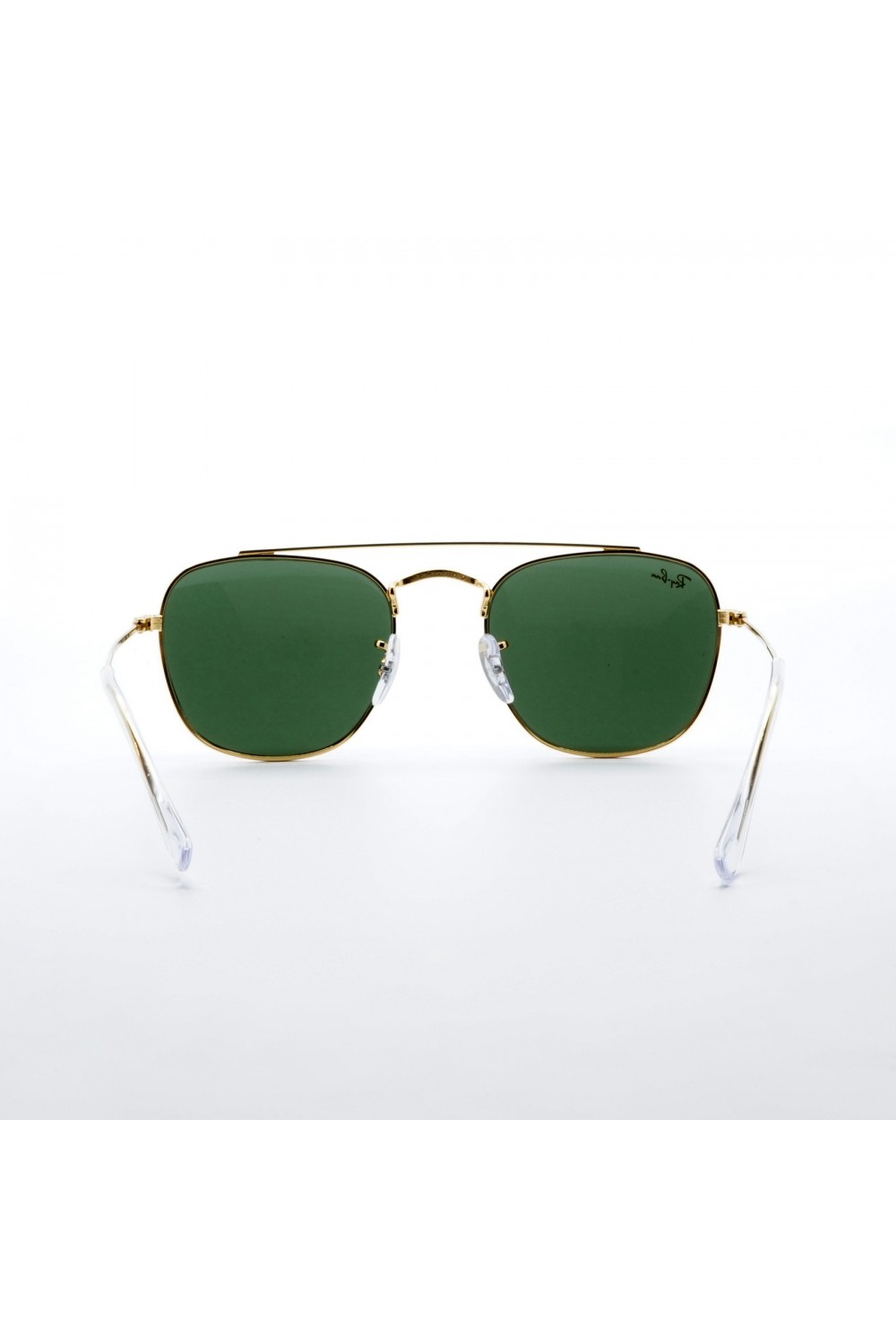 Ray-Ban - Occhiali da sole in metallo squadrati unisex oro - RB3557 9196/31