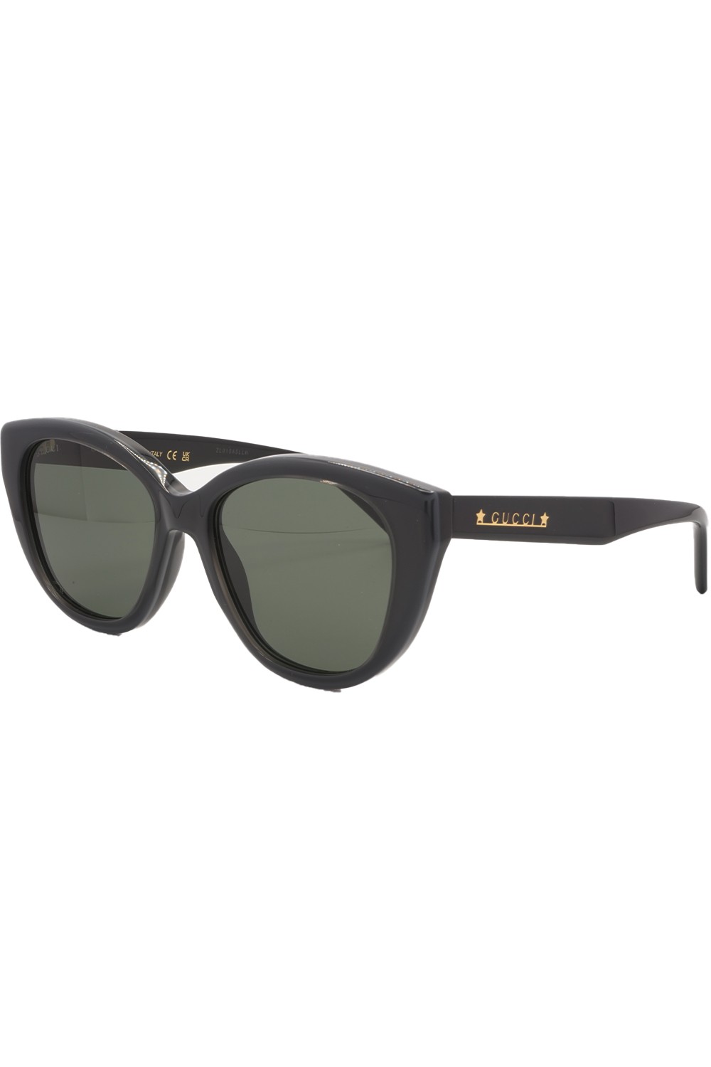 Gucci - Occhiali da sole in celluloide cat eye per donna nero - GG1588S 001
