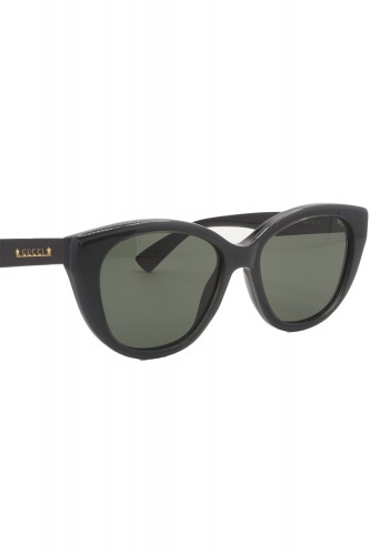 Gucci - Occhiali da sole in celluloide cat eye per donna nero - GG1588S 001