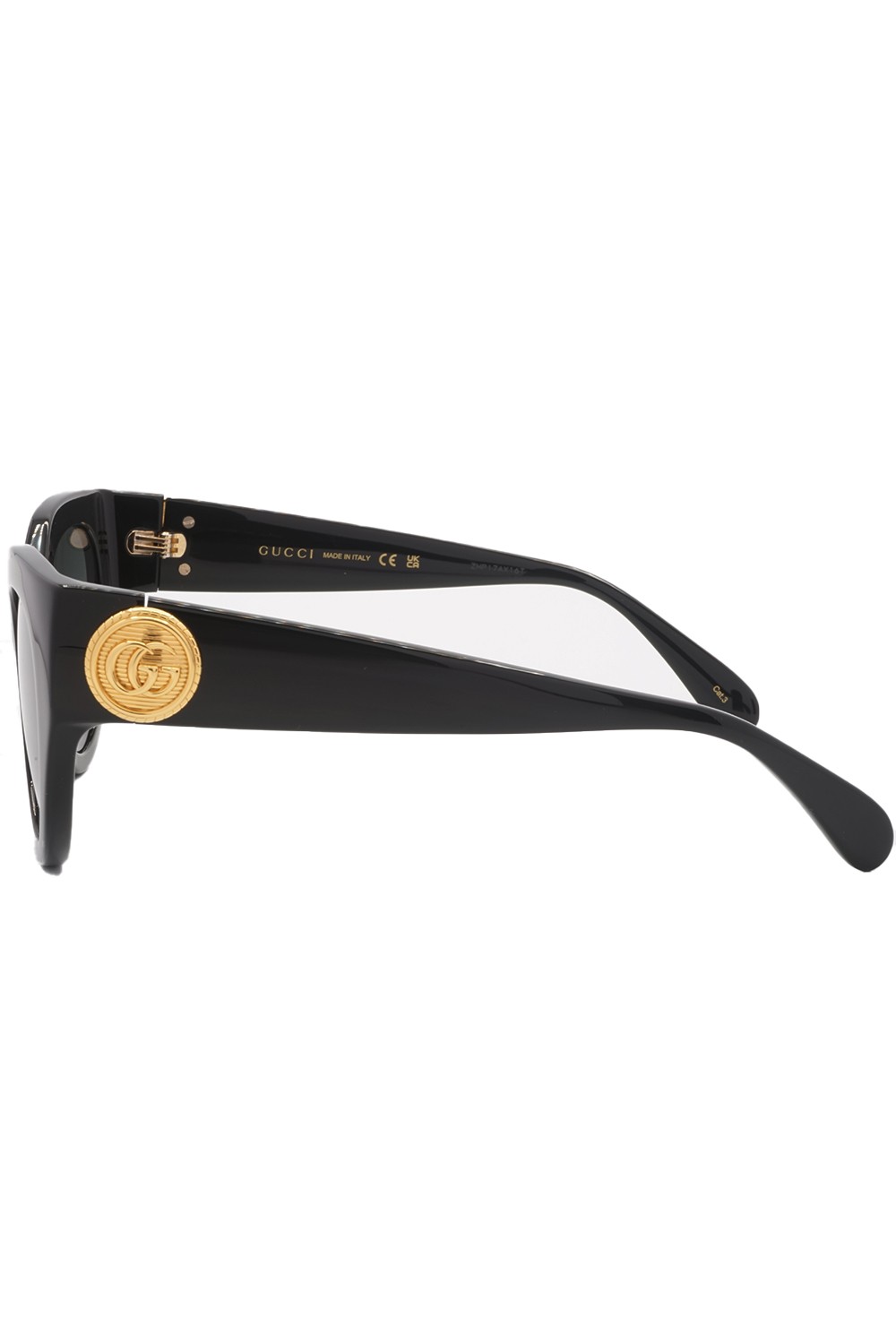 Gucci - Occhiali da sole in celluloide cat eye per donna nero - GG1408S 001