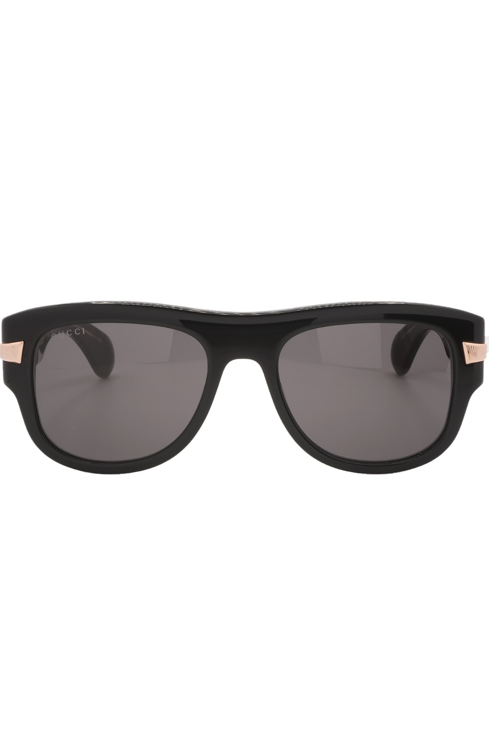 Gucci - Occhiali da sole in celluloide squadrati per uomo nero - GG1517S 001