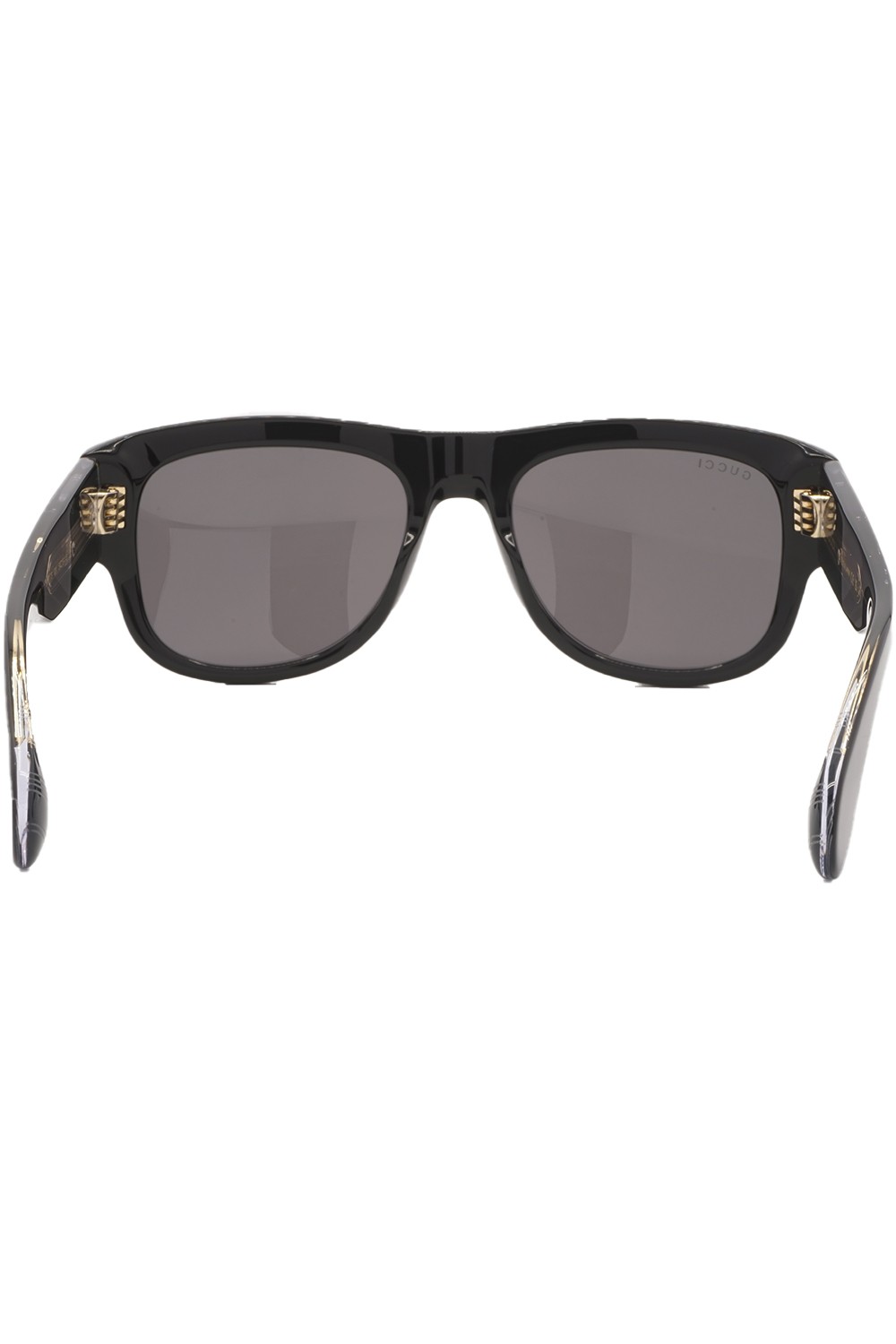 Gucci - Occhiali da sole in celluloide squadrati per uomo nero - GG1517S 001