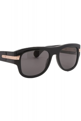 Gucci - Occhiali da sole in celluloide squadrati per uomo nero - GG1517S 001