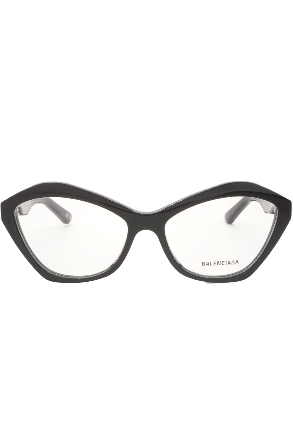 Balenciaga - Occhiali da vista in celluloide cat eye per donna nero - BB0341O