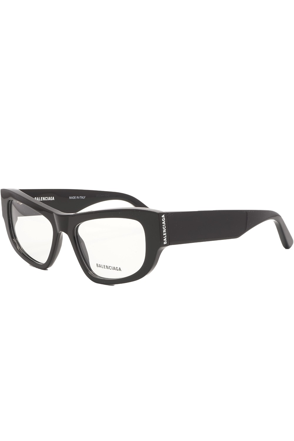 Balenciaga - Occhiali da vista in celluloide cat eye per donna nero - BB0303O