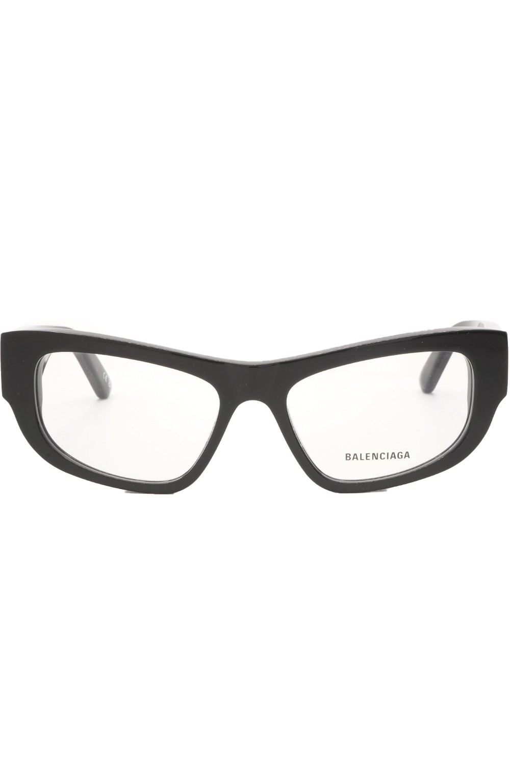 Balenciaga - Occhiali da vista in celluloide cat eye per donna nero - BB0303O