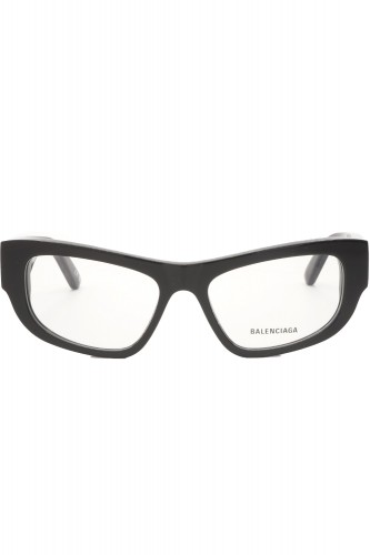 Balenciaga - Occhiali da vista in celluloide cat eye per donna nero - BB0303O
