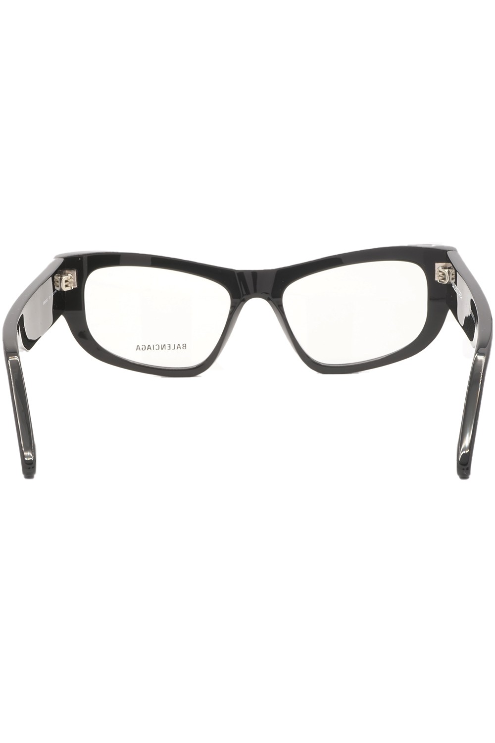 Balenciaga - Occhiali da vista in celluloide cat eye per donna nero - BB0303O