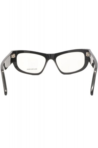 Balenciaga - Occhiali da vista in celluloide cat eye per donna nero - BB0303O