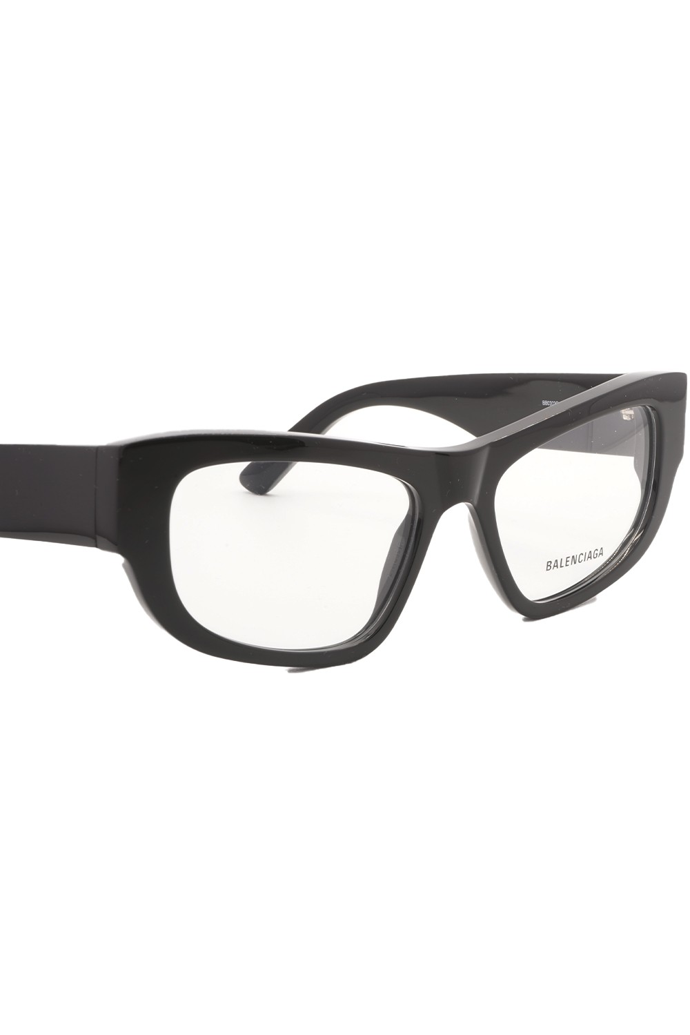 Balenciaga - Occhiali da vista in celluloide cat eye per donna nero - BB0303O