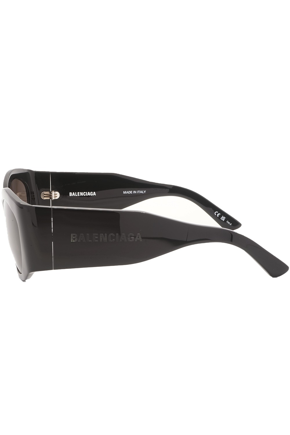 Balenciaga - Occhiali da sole in celluloide squadrati unisex nero - BB0329S 001