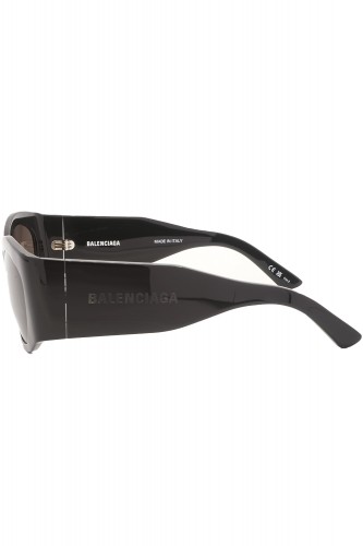 Balenciaga - Occhiali da sole in celluloide squadrati unisex nero - BB0329S 001