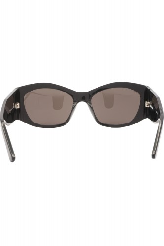 Balenciaga - Occhiali da sole in celluloide squadrati unisex nero - BB0329S 001