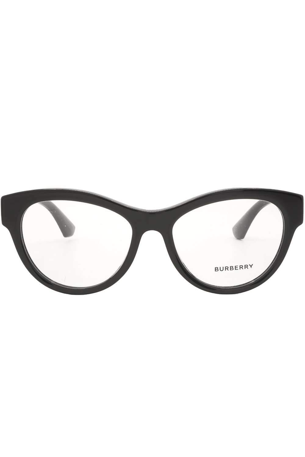 Burberry - Occhiali da vista in celluloide tondi per donna nero - B2404 3001