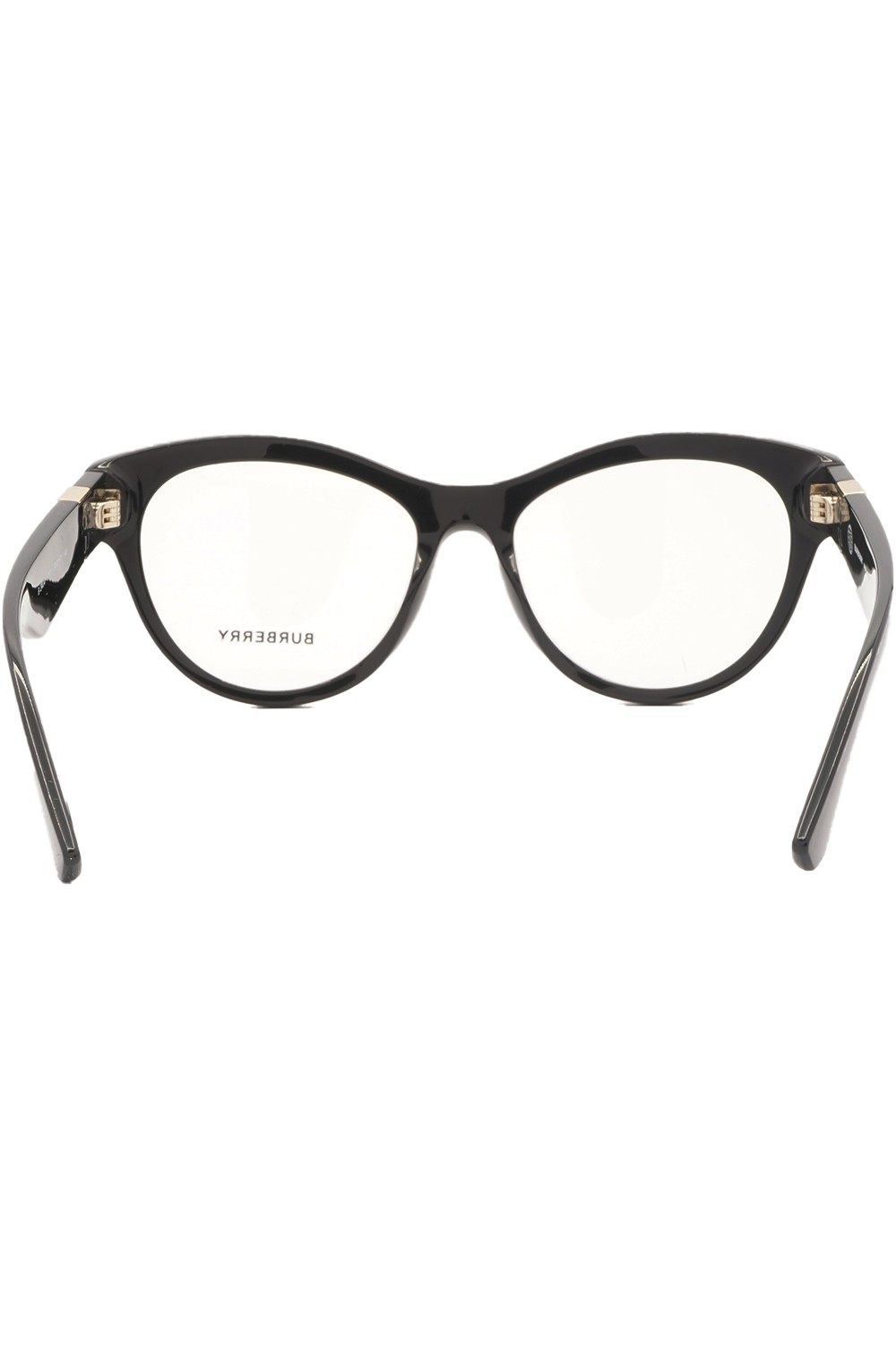 Burberry - Occhiali da vista in celluloide tondi per donna nero - B2404 3001