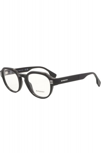 Burberry - Occhiali da vista in celluloide tondi unisex nero - B2386 3001