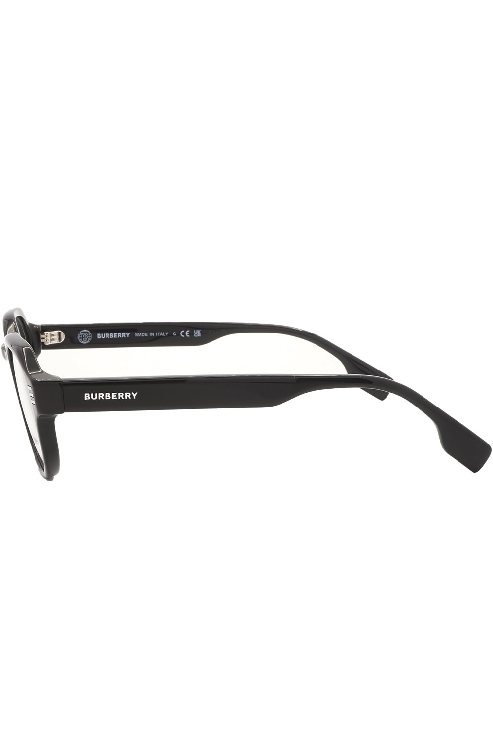 Burberry - Occhiali da vista in celluloide tondi unisex nero - B2386 3001